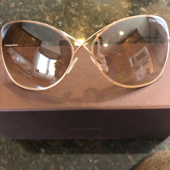 - TOM FORD COLLETTE 250 Sunglasses! Rose Gol… - Picture 3 of 3